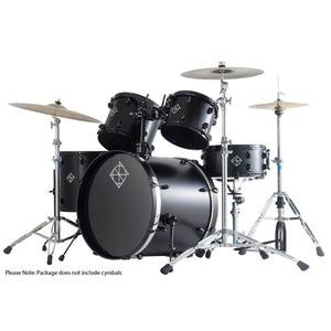 Dixon Fuse Limited Series Drum Kit 5-Piece Blade Black w/ 9278 Hardware- PODFL522BBPK