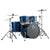 Dixon Spark Series Drum Kit 5-Piece Ocean Blue Sparkle w/ Cymbals & Hardware & Throne - PODSP522AOBS