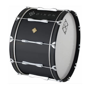 Dixon Wood Marching Bass Drum Black - 18x14inch - PMZCL4181BK
