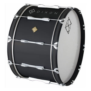 Dixon Wood Marching Bass Drum Black - 26x14inch - PMZCL4261BK