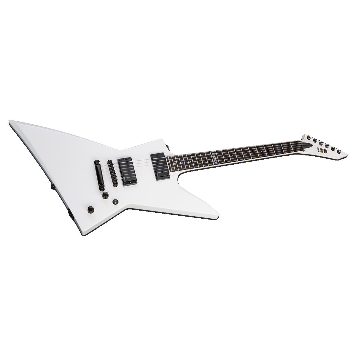 ESP LTD EX-401 Explorer Electric Guitar Snow White w/ EMGs