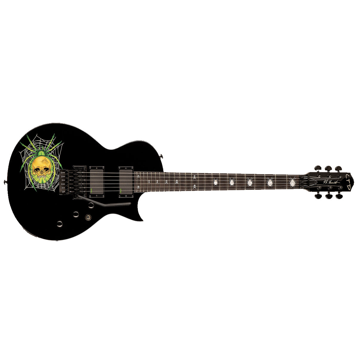 ESP LTD 30th Anniversary KH-3 SPIDER Kirk Hammett Signature Electric Guitar Black w/ Spider Graphic