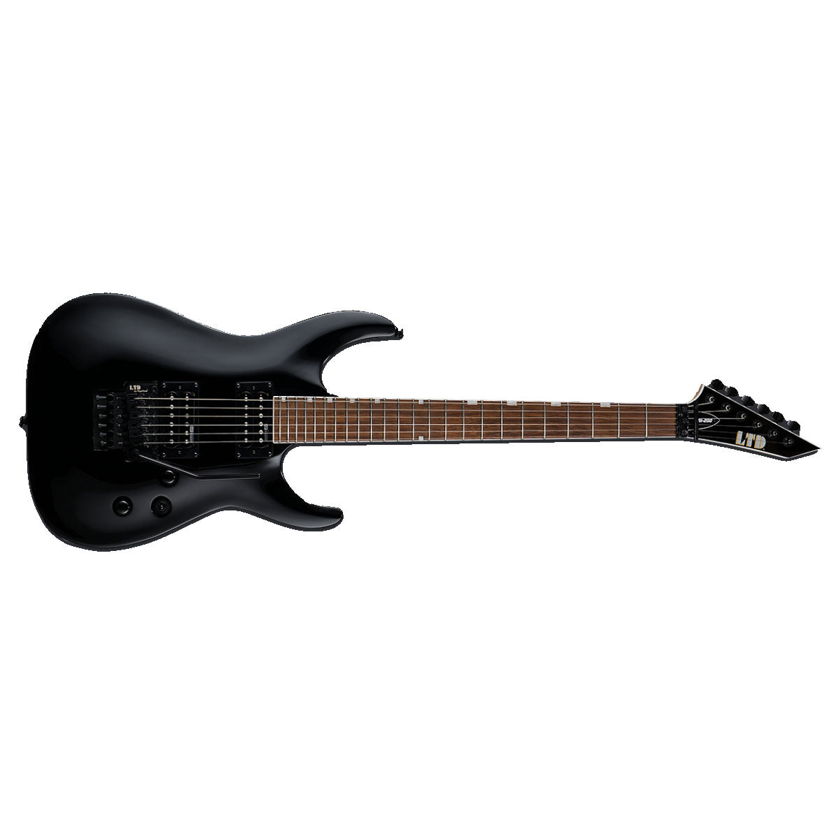 ESP LTD MH-200 Electric Guitar Black w/ Floyd Rose - Buy Online