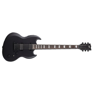 ESP LTD VIPER-400B Electric Guitar Baritone Black Satin w/ EMGs - LVP-400BBLKS
