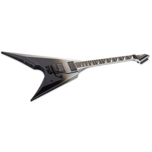 ESP E-II ARROW Electric Guitar Black Silver Fade w/ Floyd Rose & EMGs