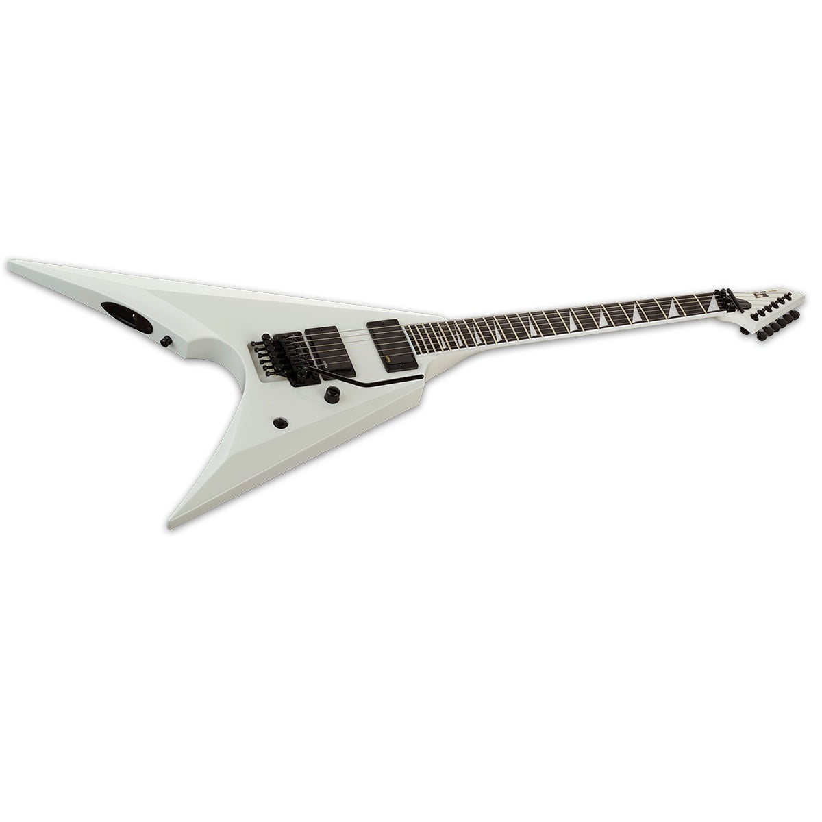 ESP E-II ARROW Electric Guitar Snow White w/ Floyd Rose & EMGs