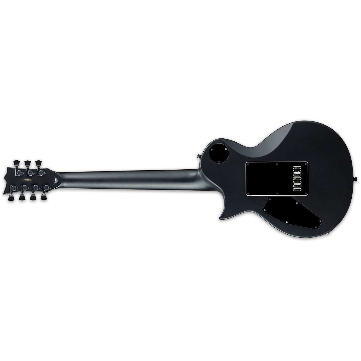 ESP E-II Eclipse-7 EVERTUNE Electric Guitar 7-String Black Satin w/ Duncans