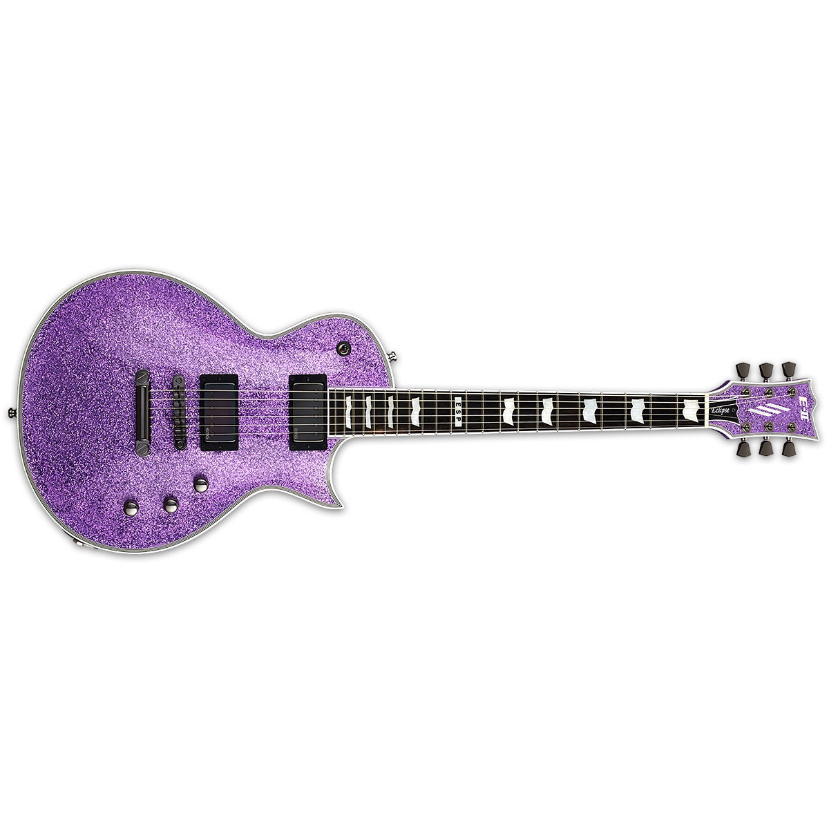 ESP E-II Eclipse DB Electric Guitar Purple Sparkle w/ EMGs