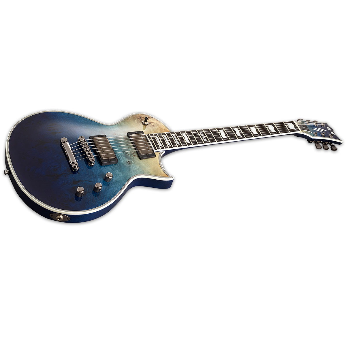 ESP E-II Eclipse Electric Guitar Blue Natural Fade - E2-ECBNFDE