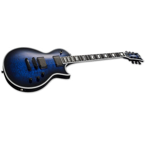 ESP E-II Eclipse Electric Guitar Quilted Maple Reindeer Blue w/ EMGs
