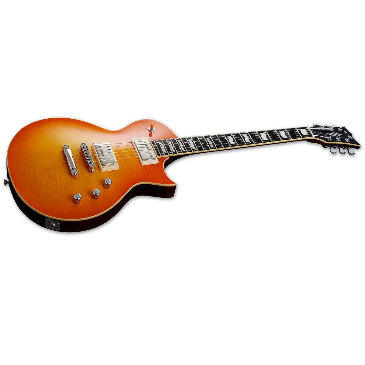 ESP E-II Eclipse Full Thickness Electric Guitar Flamed Maple Vintage Honey Burst w/ Duncans