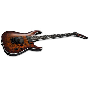 ESP E-II Horizon FR-II Electric Guitar Quilted Maple Tiger Eye Sunburst w/ Floyd Rose & EMGs