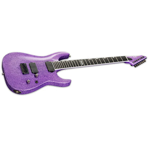 ESP E-II Horizon NT-7B HIPSHOT Electric Guitar 7-String Baritone Purple Sparkle w/ Fishmans