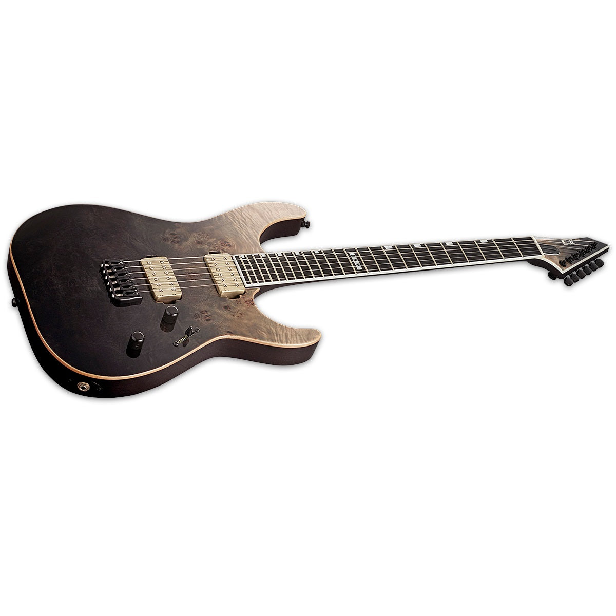 ESP E-II M-II NT Electric Guitar Black Natural Fade w/ Bare Knuckles