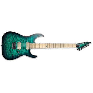 ESP E-II M-II NT Electric Guitar Black Turquoise Burst w/ Bare Knuckles