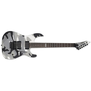 ESP E-II M-II Neck Thru Electric Guitar Urban Camo w/ Floyd Rose & EMGs