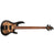 ESP LTD D-4 Bass Guitar Burled Poplar Black Natural Burst Satin