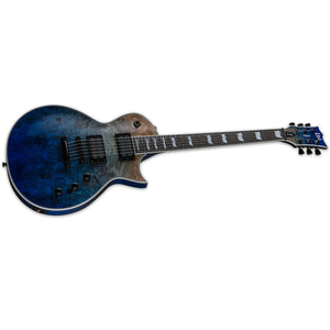 ESP LTD EC-1000 Eclipse Electric Guitar Burled Poplar Blue Natural Fade w/ Duncans