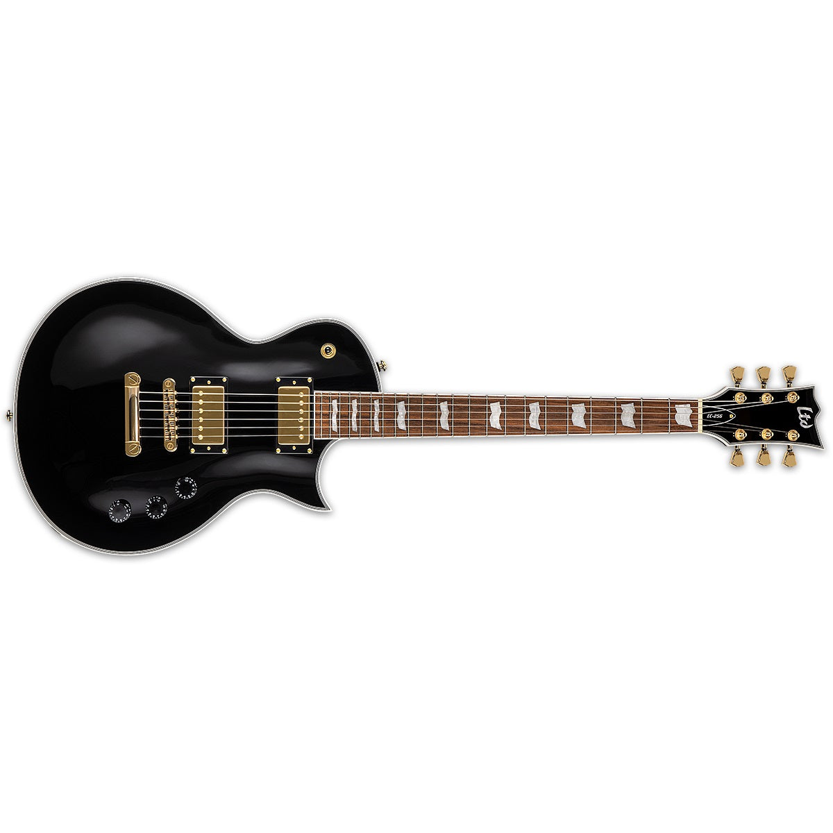 ESP LTD EC-256 Eclipse Electric Guitar Black w/ Gold Hardware