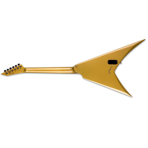 ESP LTD KH-V Kirk Hammett V Signature Electric Guitar Metallic Gold w/ EMGs