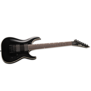 ESP LTD MH-1007 Electric Guitar 7-String Black w/ Evertune Bridge - LMH-1007ETBLK