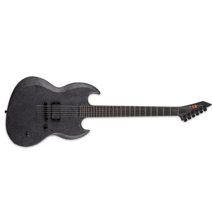 ESP LTD RM-600 Reba Meyer Signature Electric Guitar Black Marble Satin - LRM-600BMS
