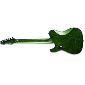 ESP LTD SCT-607B Baritone Stef Carpenter Signature 7-String Electric Guitar Green Sparkle - LSC-607BGSP
