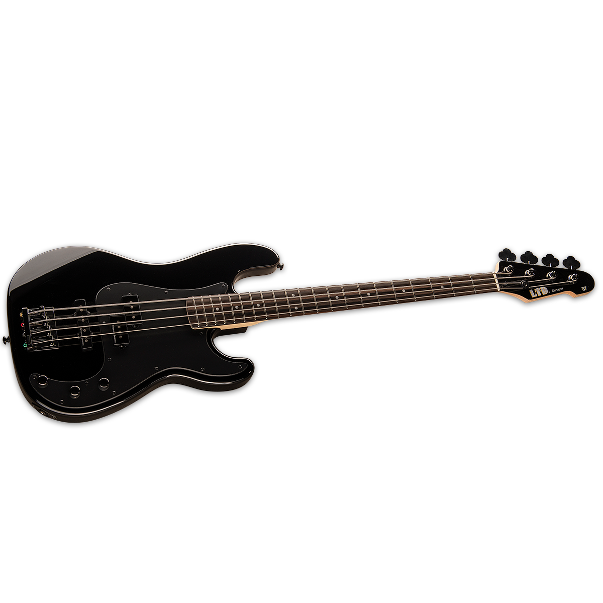 ESP LTD SURVEYOR 87 Bass Guitar Black w/ Duncans - 1987 REISSUE - LSURV-87BLK