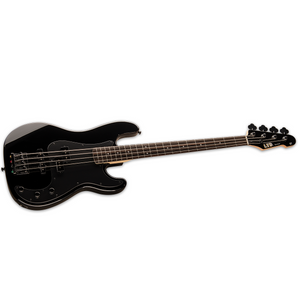 ESP LTD SURVEYOR 87 Bass Guitar Black w/ Duncans - 1987 REISSUE - LSURV-87BLK