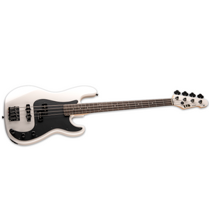 ESP LTD SURVEYOR '87 Bass Guitar Pearl White w/ Duncans - 1987 REISSUE - LSURV-87PW
