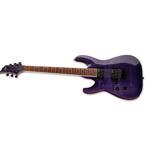 ESP LTD H-200FM LH Horizon Electric Guitar Left Handed Flamed Maple See Thru Purple