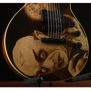 ESP USA Eclipse Nosferatu Limited Edition Electric Guitar Pyrograph Series
