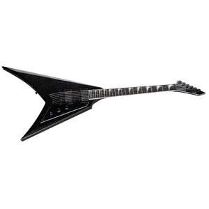 ESP LTD KH-V Kirk Hammett V Signature Electric Guitar Black Sparkle w/ EMGs