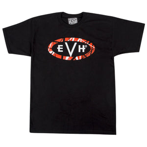 EVH Logo T-Shirt, Black, Large - 9122001506