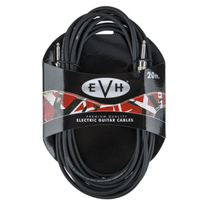 EVH Premium Guitar Instrument Lead Cable 20ft S-S Straight/Straight - 0220200000