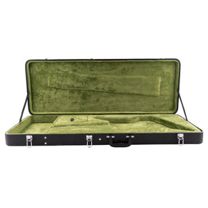 EVH Shark Guitar HardCase, Black w/ Green Interior - 0227475100