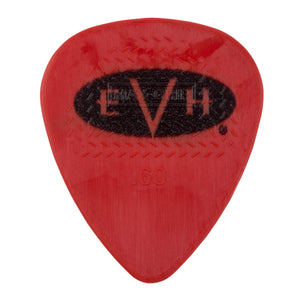 EVH Signature Picks, Red/Black, .60mm, (6 Pack) - 0221351202