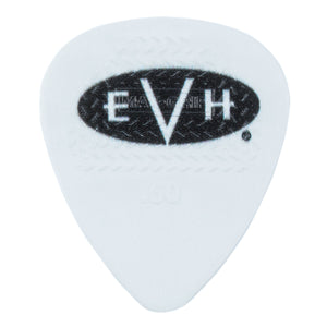 EVH Signature Picks, White/Black, .60mm, (6 Pack) - 0221351802