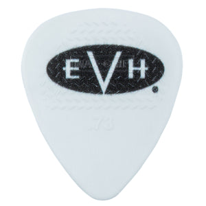 EVH Signature Picks, White/Black, .73mm, (6 Pack) - 0221351803