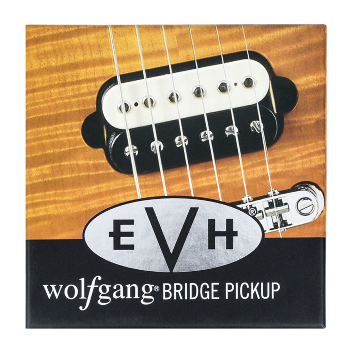 EVH Wolfgang Bridge Pickup, Black &amp; White - 0222137002