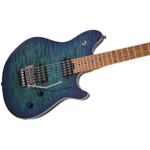 EVH Wolfgang WG Standard QM Electric Guitar Baked Maple FB Chlorine Burst - 5107004599