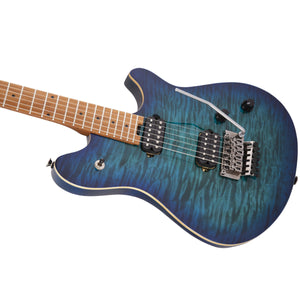 EVH Wolfgang WG Standard QM Electric Guitar Baked Maple FB Chlorine Burst - 5107004599