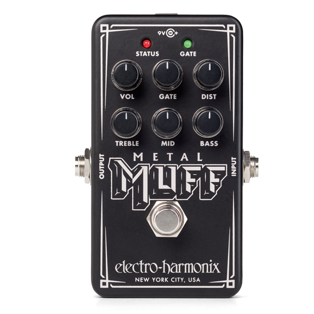 Electro Harmonix EHX Nano Metal Muff Distortion w/ Noise Gate Effects Pedal