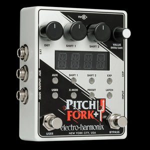 Electro-Harmonix EHX Pitch Fork Plus Polyphonic Pitch Shifter/Harmony Effects Pedal