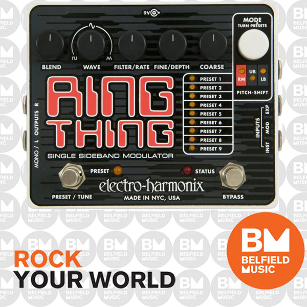 新品 未使用 Electro-Harmonix Ring Thing Ring Thing | Single Sideband Modulator - Electro-Harmonix