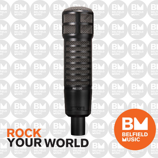 Electro-Voice Microphone RE320 Dynamic Cardiod Vocal & Instrument Mic ...