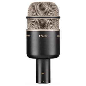 Electro-Voice EV PL33 Microphone Dynamic Supercardioid Bass Drum & Instrument Mic