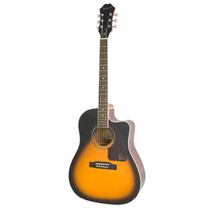 Epiphone AJ-220SCE Acoustic Guitar Solid Top Vintage Sunburst - EE2SVSNH3