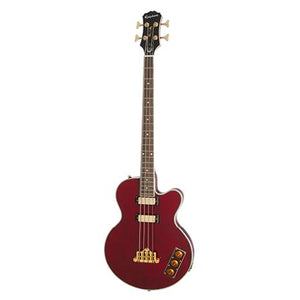 Epiphone Allen Woody Signature Bass Guitar Limited Limited Edition Rumblekat Wine Red - EBAKWRGH1