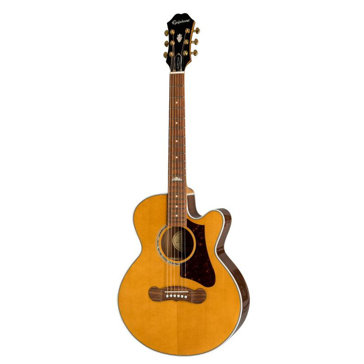 Epiphone EJ-200 Coupe Acoustic Guitar Vintage Natural - EEJPVNGH3